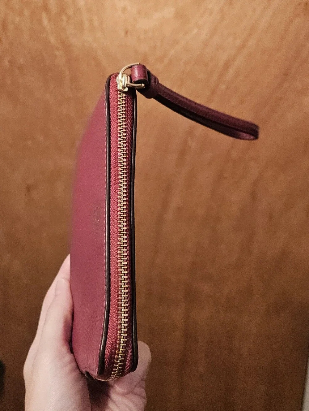 Coach Corner Zip Wristlet +Dust Bag - Picture 8 of 16
